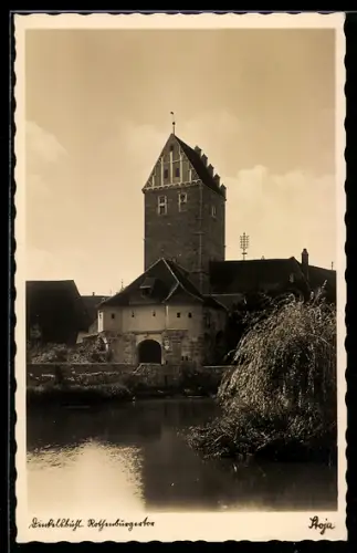 AK Dinkelsbühl, Rothenburger Tor