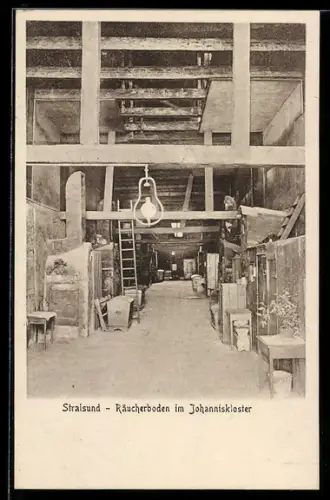 AK Stralsund, Räucherboden im Johanniskloster