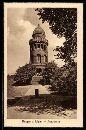 AK Bergen a. Rügen, Arndtturm