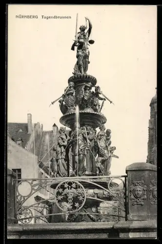 AK Nürnberg, Tugendbrunnen