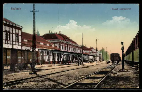 AK Szolnok, Vasuti pályaudvar