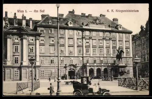 AK Wien, K. K. Kriegsministerium, Am Hof