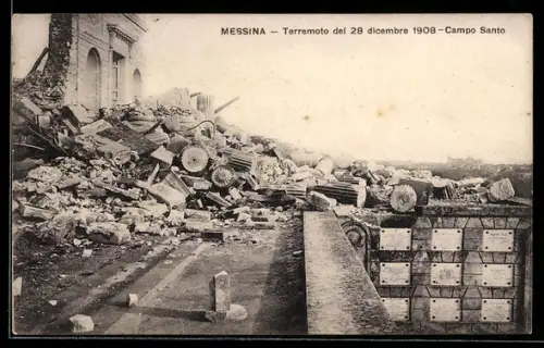 AK Messina, Campo Santo nach Erdbeben