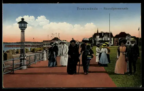 AK Ostseebad Travemünde, Strandpromenade