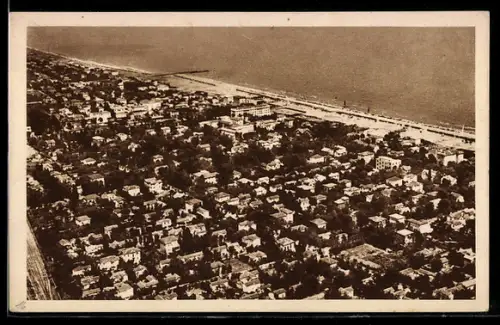 AK Riccione, Visione aerea della città-giardino