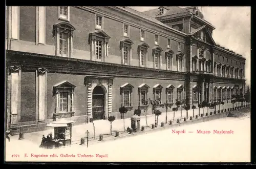 AK Napoli, Museo Nazionale