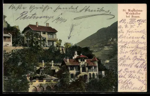 AK Bozen, St. Magdalena-Weinkeller
