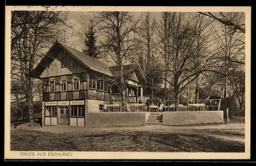 AK Peterskirchen /O.-Oe., Eschlried, Zweimüller`s Gasthaus
