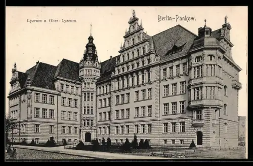 AK Berlin-Pankow, Lyzeum und Ober-Lyzeum