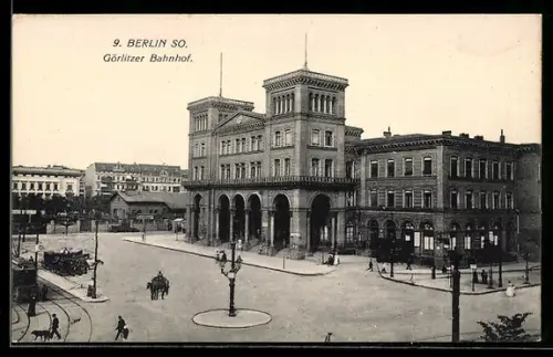 AK Berlin-Kreuzberg, Görlitzer Bahnhof