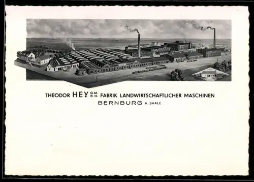 AK Bernburg, Fabrik Landwirtschaftlicher Maschinen Theodor Hey GmbH