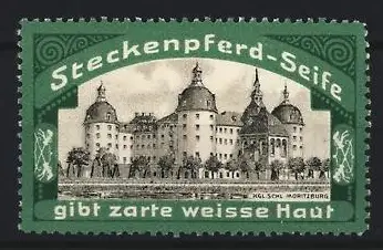 Reklamemarke Moritzburg, Steckenpferd-Seife, Schlossansicht