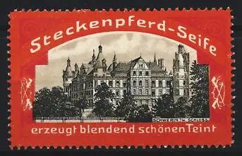 Reklamemarke Goch, Steckenpferd-Seife, Schlossansicht