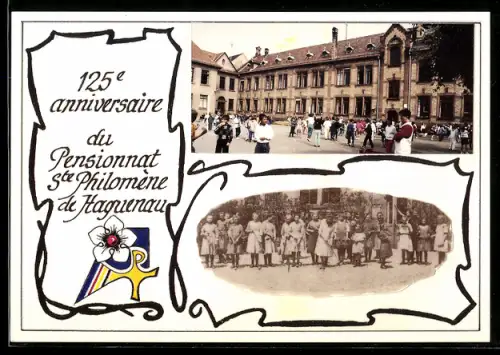 AK Haguenau, Amicale des Cartophiles de la Region de Haguenau 1990, Pensionnat Ste. Philomène