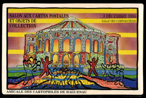 AK Haguenau, Salon aux Cartes Postales et Objets de Collection 1995