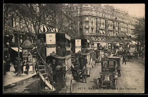 AK Paris, Boulevard des Italiens