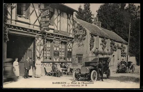 AK Barbizon, Hôtel de l`Exposition