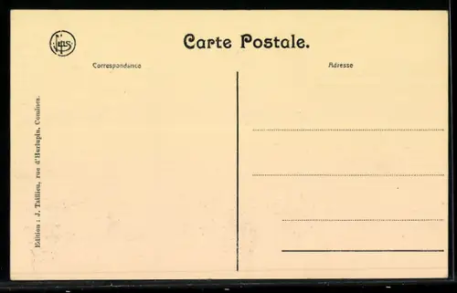 AK Comines /Nord, La Rue de la République