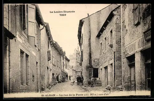 AK St Alban, La rue de la Poste