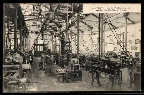 AK Vierzon, Ecole Professionnelle Atelier de Machines, Outils