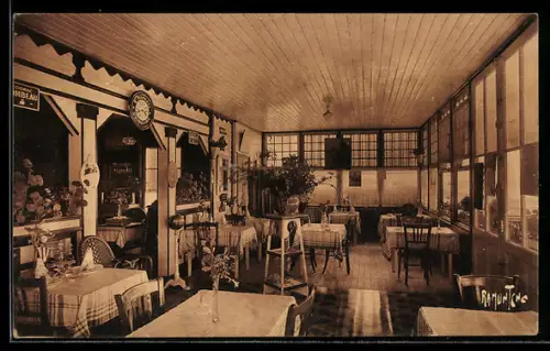 AK Saint-Palais-sur-Mer /Ch.-Inf., Café-Restaurant Pension de Famille de l`Océan, La Grande Côte