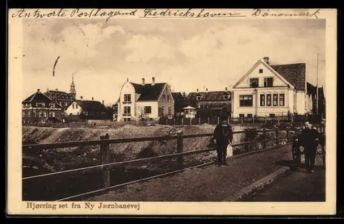 AK Hjorring, Set fra Ny Jarnbanevej