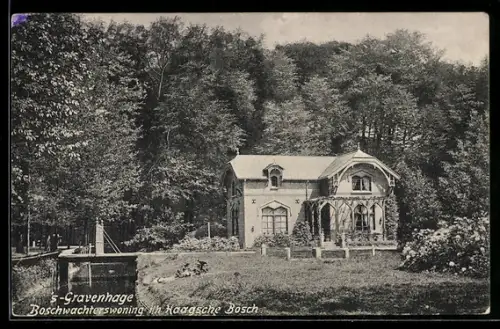 AK `s-Gravenhage, Boschwachterswoning in Haagsche Bosch