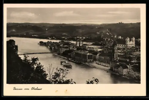 AK Passau, Blick vom Oberhaus
