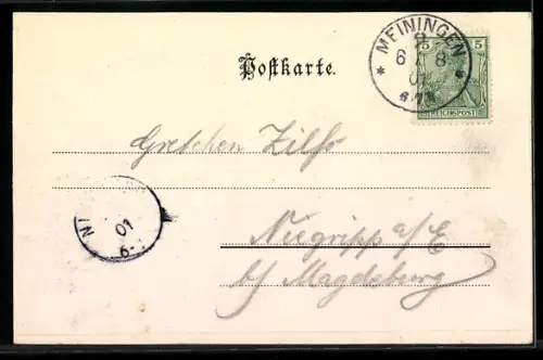 AK Meiningen, Teilansicht