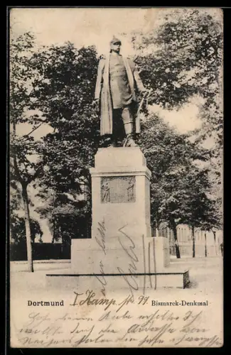 AK Dortmund, Bismarckdenkmal