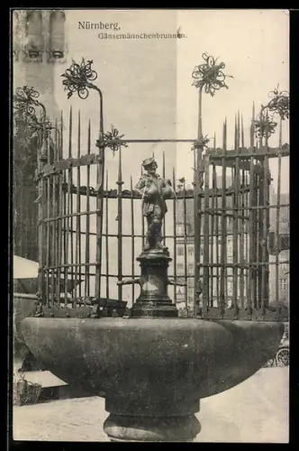 AK Nürnberg, Gänsemännchenbrunnen