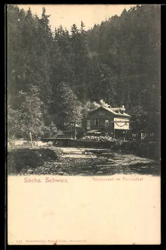 AK Polenz, Restaurant im Polenzthal