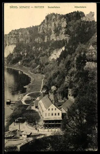 AK Rathen, Basteifelsen, Mönchstein