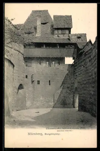 AK Nürnberg, Burgeingang