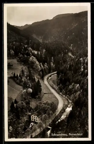 AK Schramberg, Teilansicht auf Bernecktal aus der Vogelschau