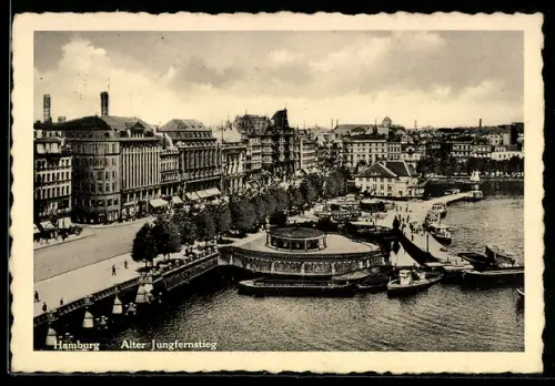 AK Hamburg-Neustadt, Alter Jungfernstieg