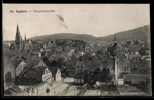 AK St. Ingbert, Totale aus der Vogelschau