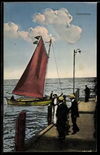 AK Travemünde, Bootsanlegestelle