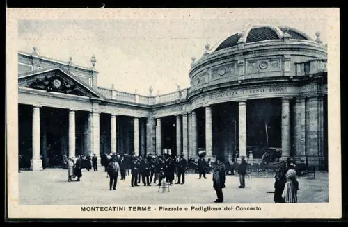 AK Montecatini Terme, Piazzale e Padiglione del Concerto