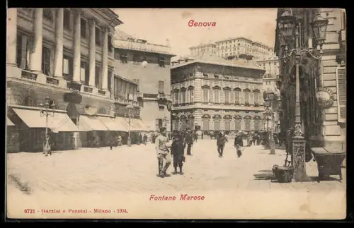 AK Genova, Fontane Marose