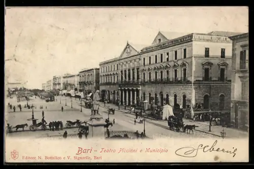 AK Bari, Teatro Piccinni e Municipio