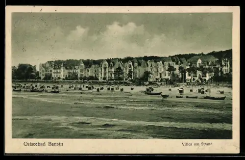 AK Bansin, Villen am Strand