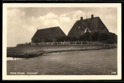 AK Hallig Hooge, Kirchwarf