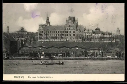 AK Hamburg-St.Pauli, Die neue Navigationsschule