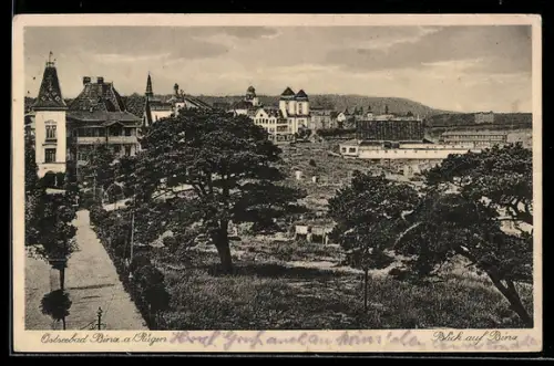 AK Binz a. Rügen, Blick auf den Ort
