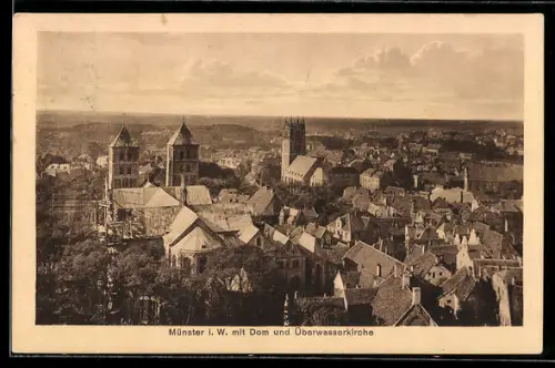 AK Münster i. W., Dom und Überwasserkirche