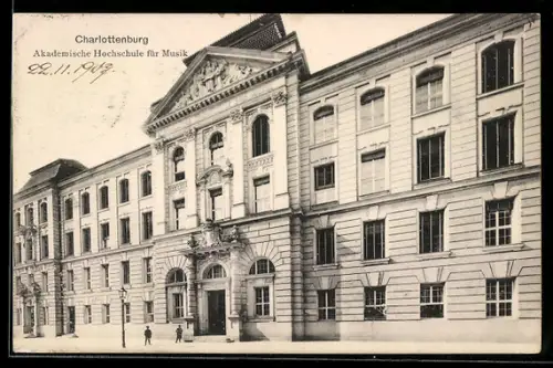 AK Berlin-Charlottenburg, Akademische Hochschule für Musik
