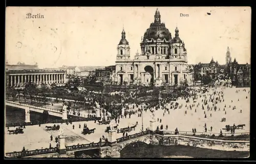 AK Berlin, Blick zum Dom