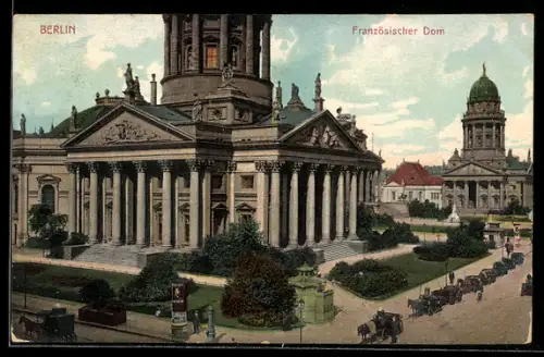 AK Berlin, Französischer Dom am Gendarmenmarkt