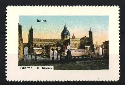 Reklamemarke Palermo, Il Duomo, Kathedrale von Palermo
